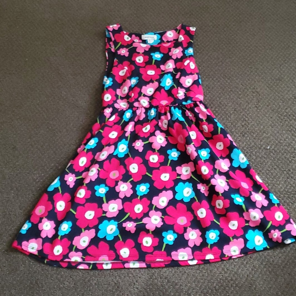 💚 Floral bows monteau print sundress